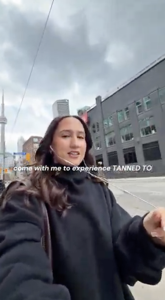 come with me to experience Tanned TO. Spray tan studio in Toronto.